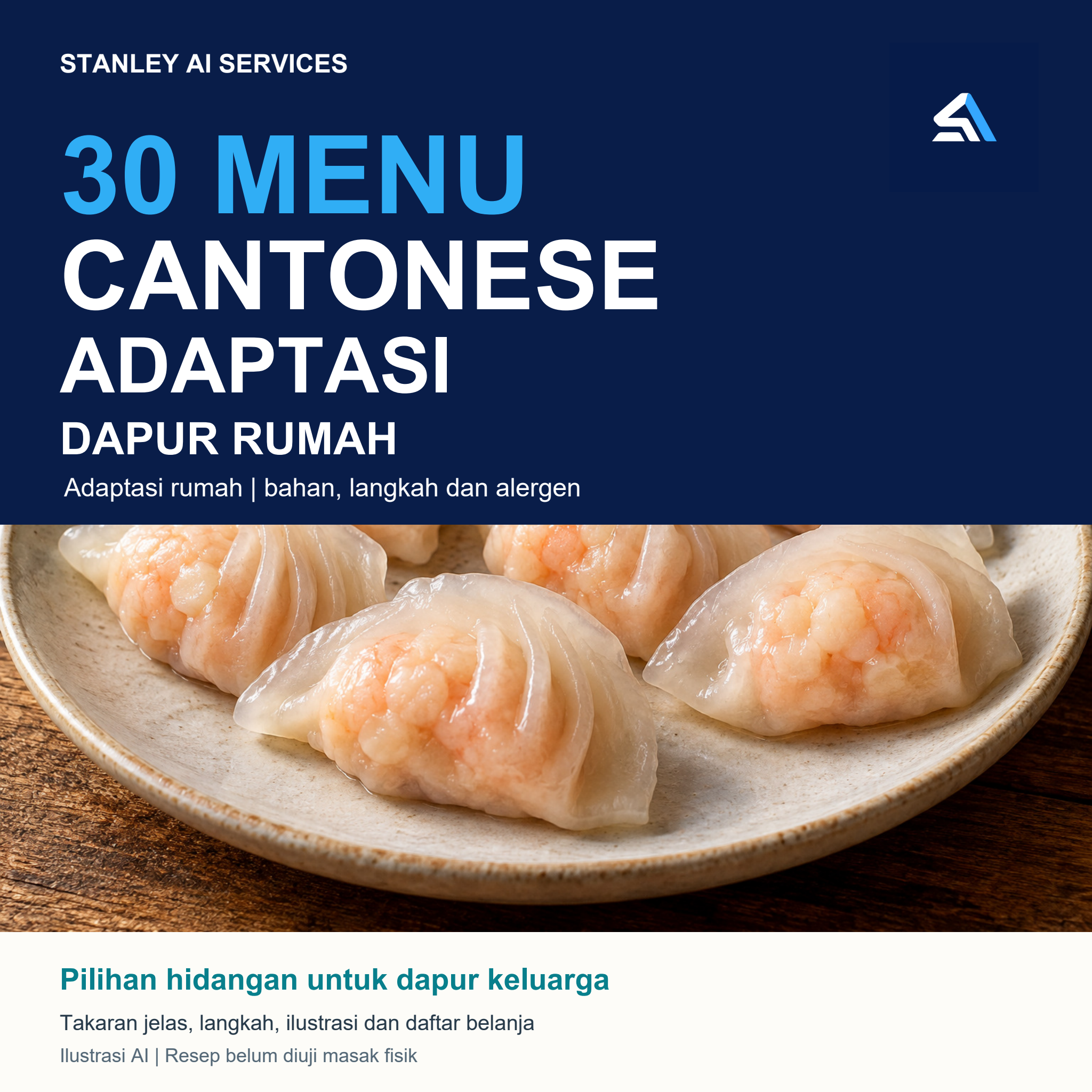 Cover 30 Menu Cantonese Adaptasi Dapur Rumah