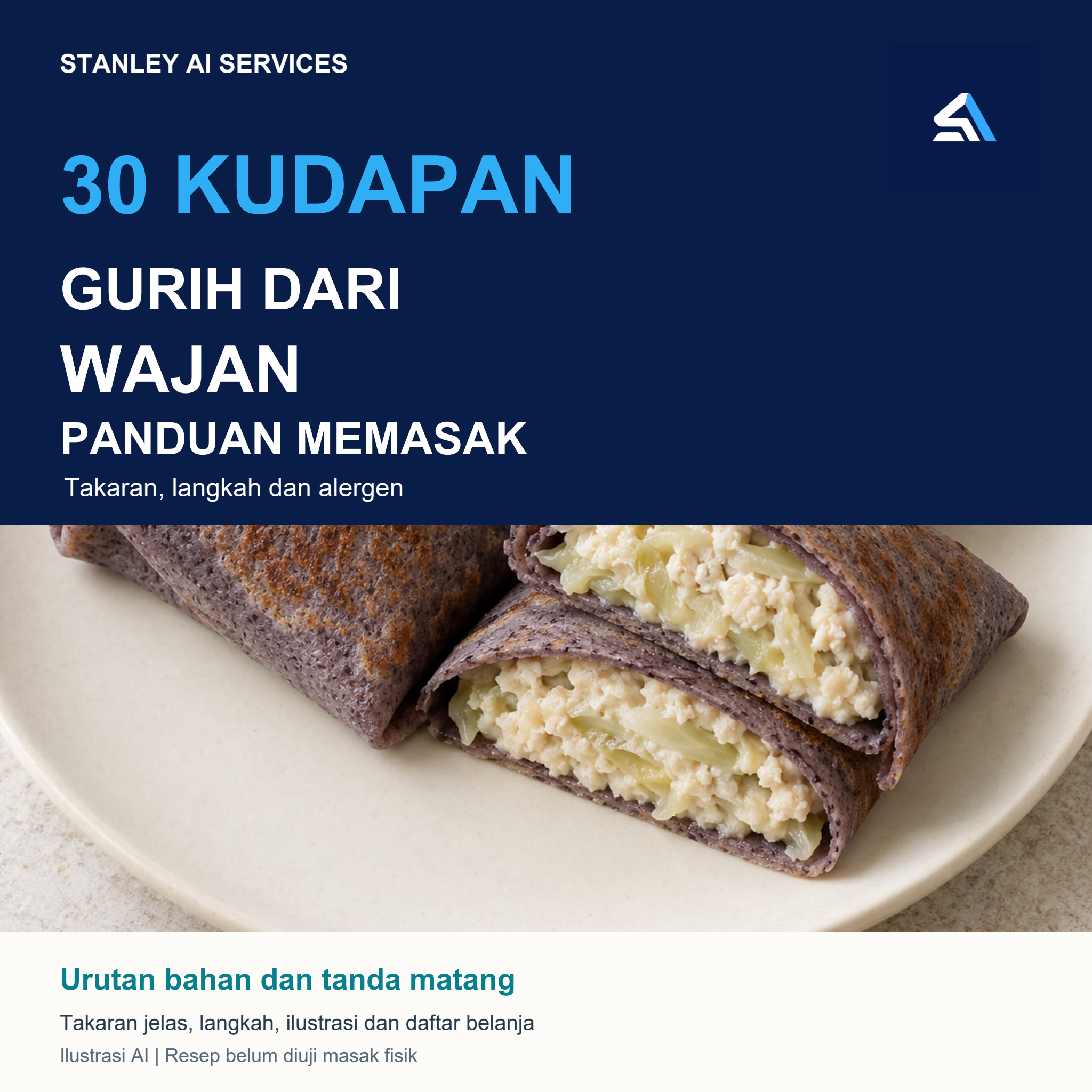 Cover 30 Kudapan Gurih dari Wajan